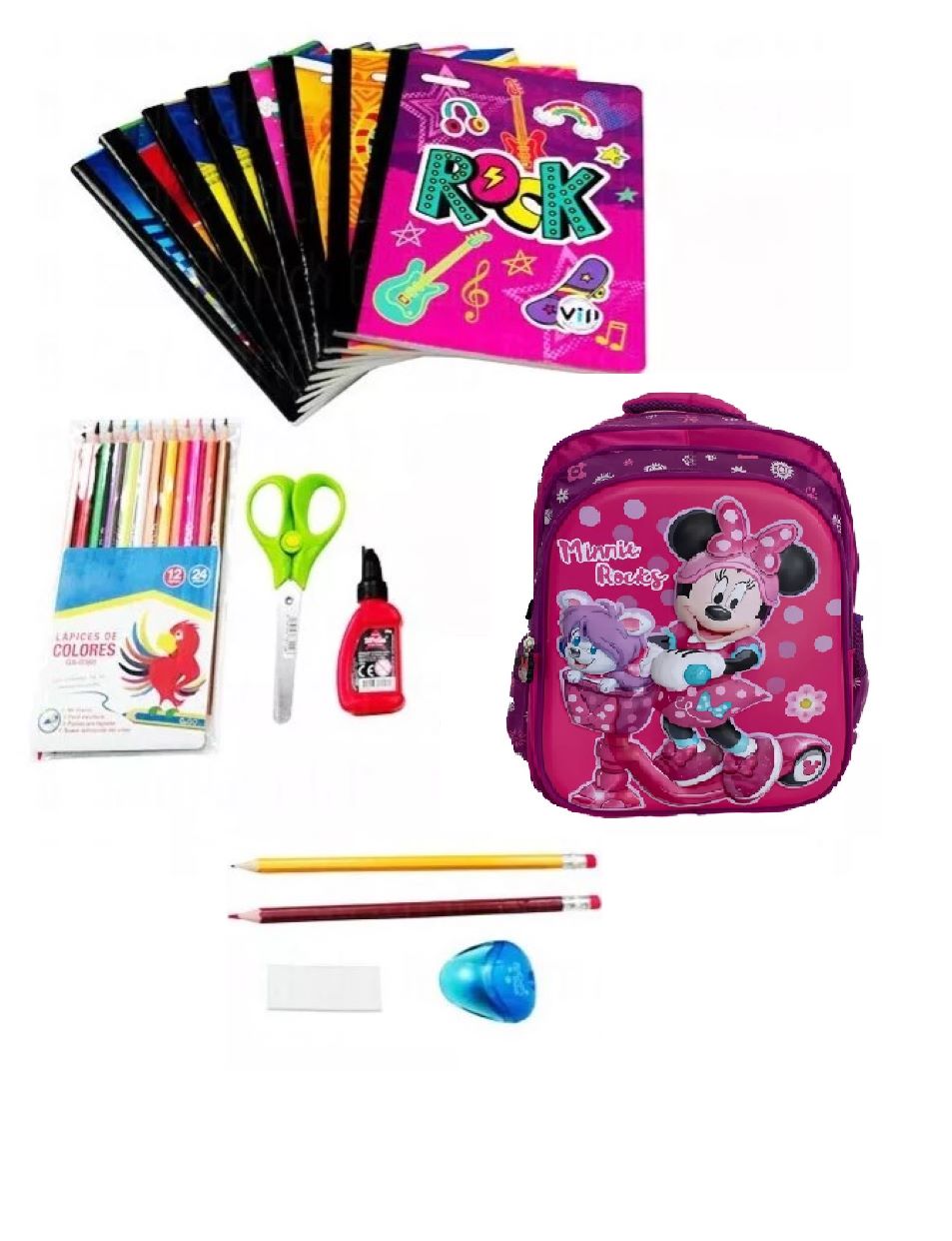 Lista De Utiles Kit Escolar Para Niñas Con Maleta Grande - Rappi