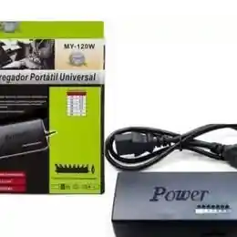 Cargador Portátil Universal 8 Plug Diferentes Laptop Lenovo Square - Tipo C- Punta Azul Hp