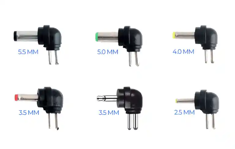 Adaptador Cargador Universal Con 6 Puntas Intercambiables 3v Hasta 12v