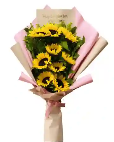 Girasoles Bouquet Princesa