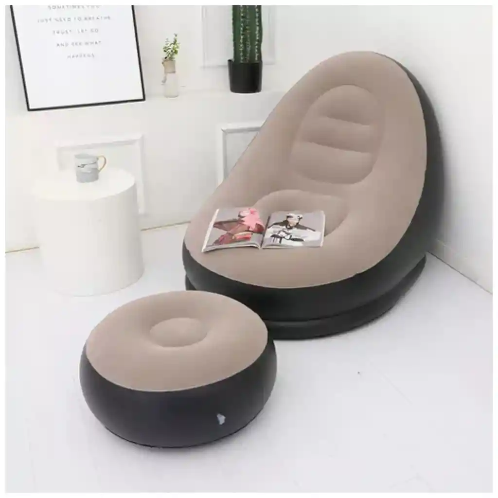Silla De Descanso Inflable, Sofá Plegable Porta