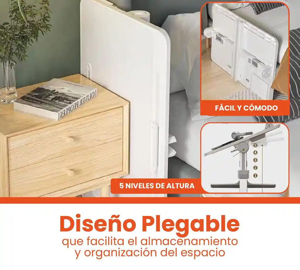 Mesa De Cama Escritorio Multifuncional