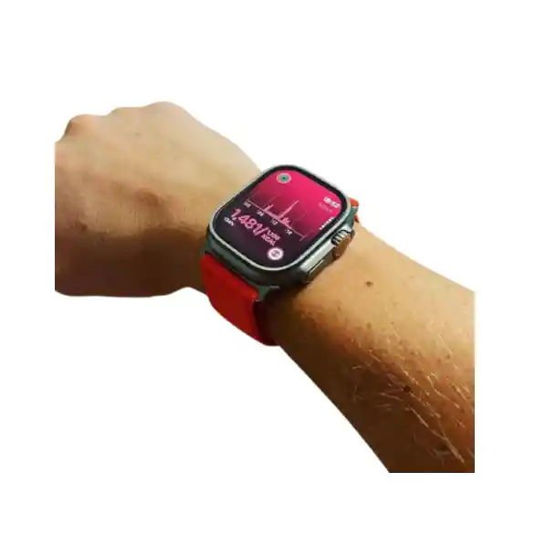 Reloj Inteligente Apple Smartwatch Naranjaultra 2-1.1 De Última Generación
