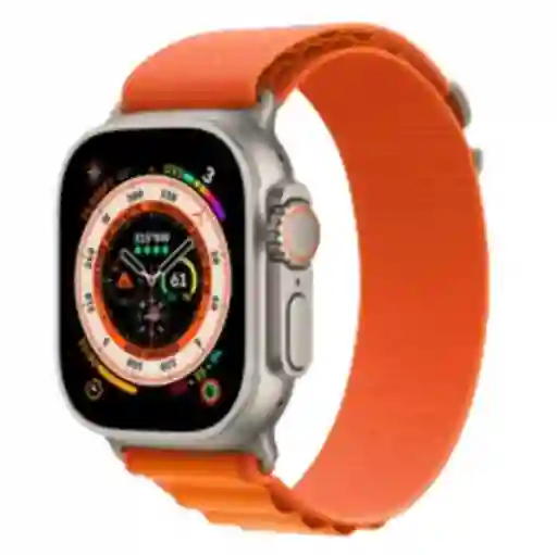 Reloj Inteligente Apple Smartwatch Naranjaultra 2-1.1 De Última Generación