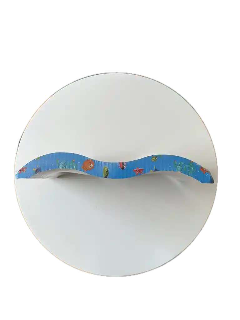 Rascador De Cartón Con Curvas Para Gato - 42 X 20 Cm