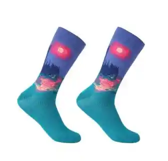Regalo Calcetines Divertidos Animados House Of Parliament At Sunset Art Socks