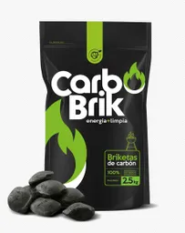 Briqueta De Carbón 2 Kg Carbobrik