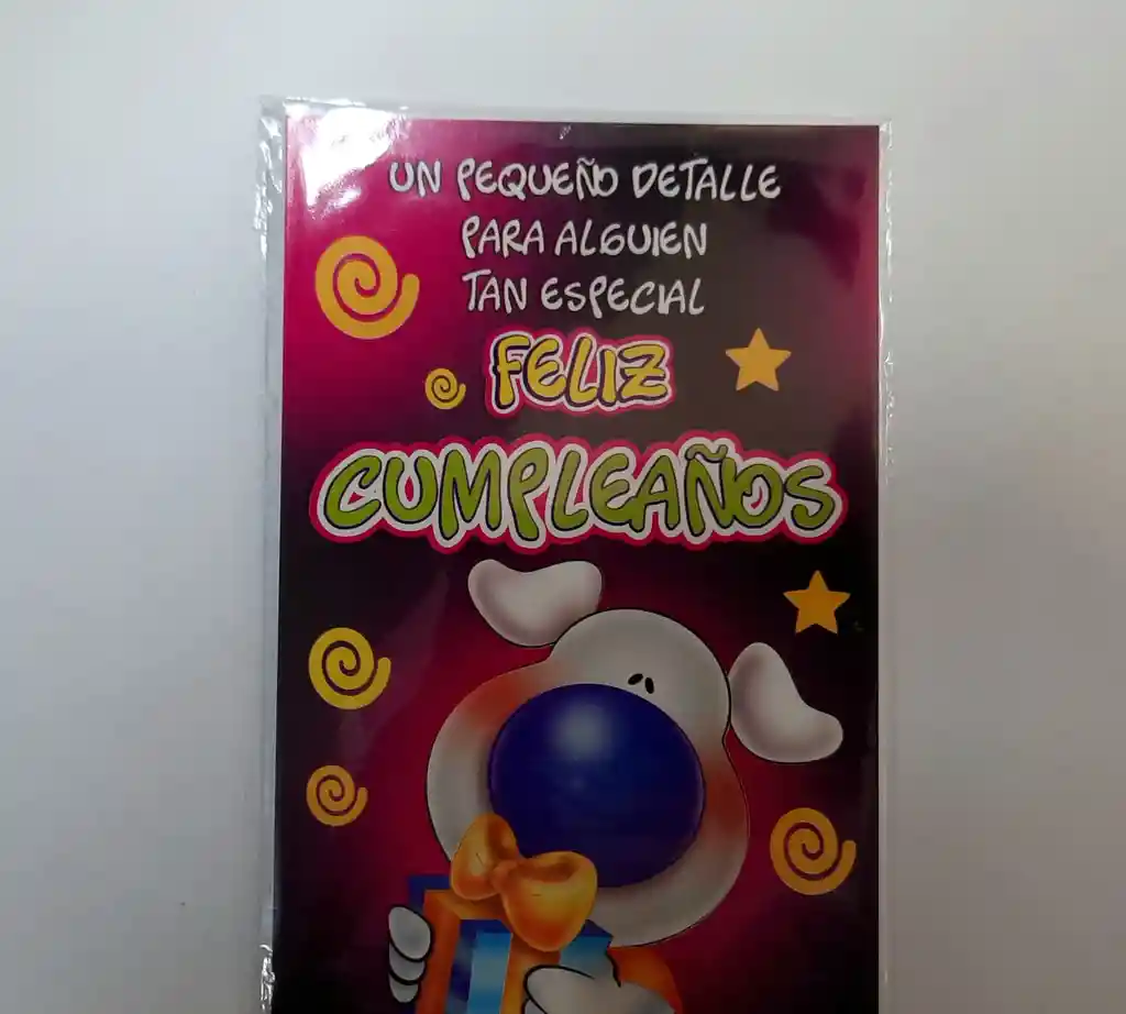 Tarjeta De Feliz Cumpleaños