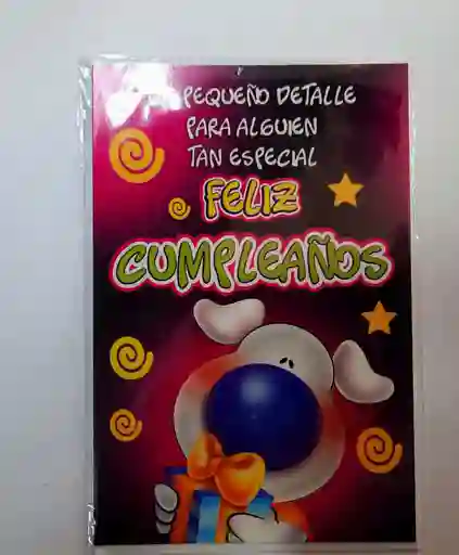 Tarjeta De Feliz Cumpleaños
