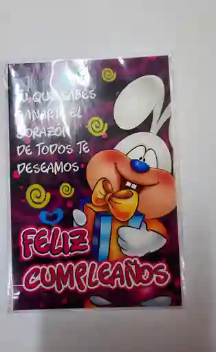 Tarjeta Regalo De Feliz Cumpleaños