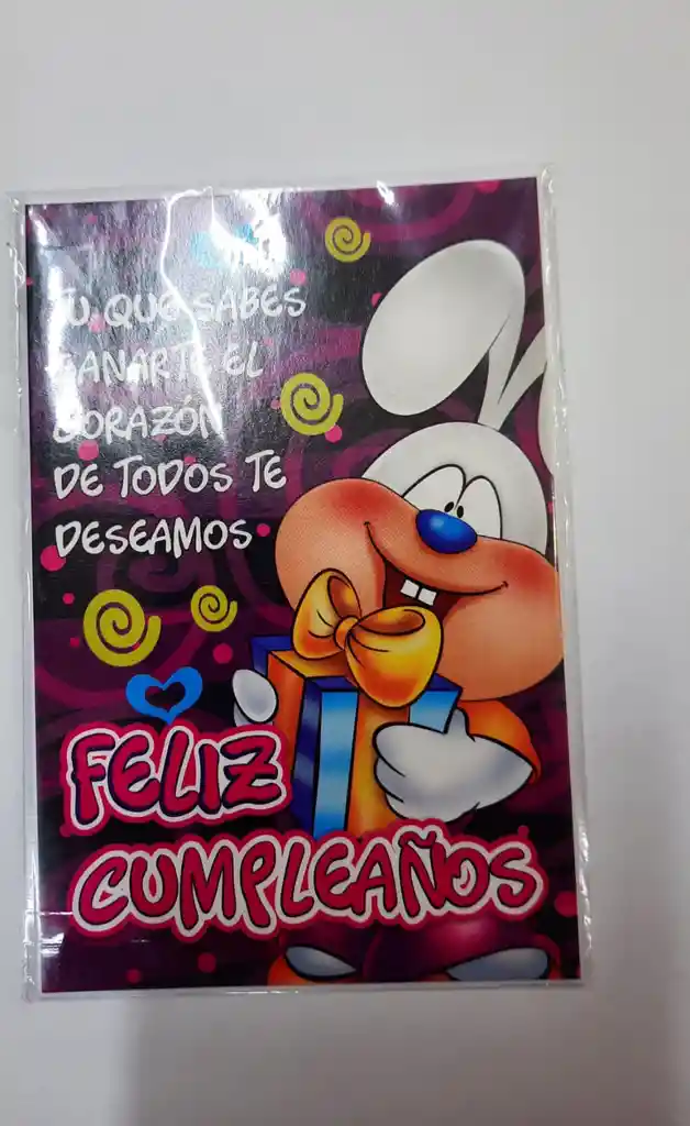 Tarjeta Regalo De Feliz Cumpleaños