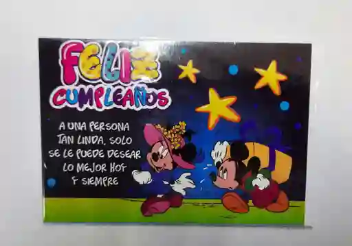 Tarjeta De Regalo Feliz Cumpleaños