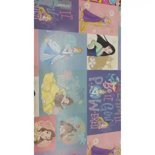 Papel Regalo Princesas X3unid