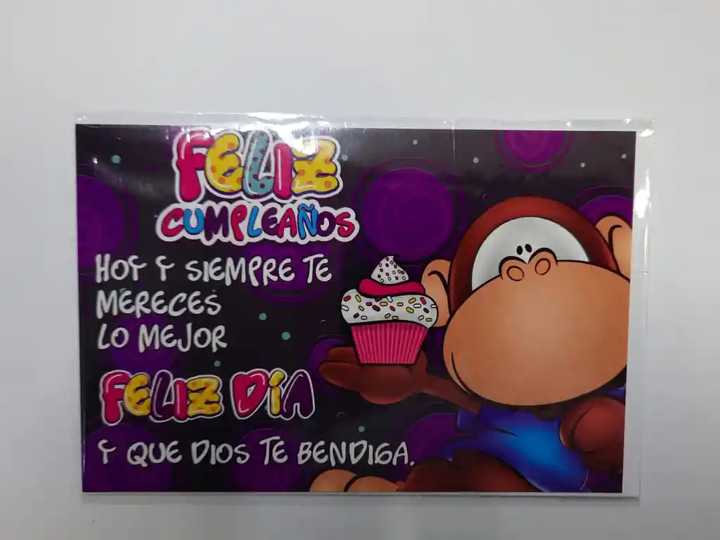Tarjeta Para Regalo Feliz Cumpleaños