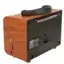 Radio Ns Marrón Claro-8107bt Con Sonido Claro Y Potente