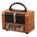 Radio Ns Marrón Claro-8107bt Con Sonido Claro Y Potente