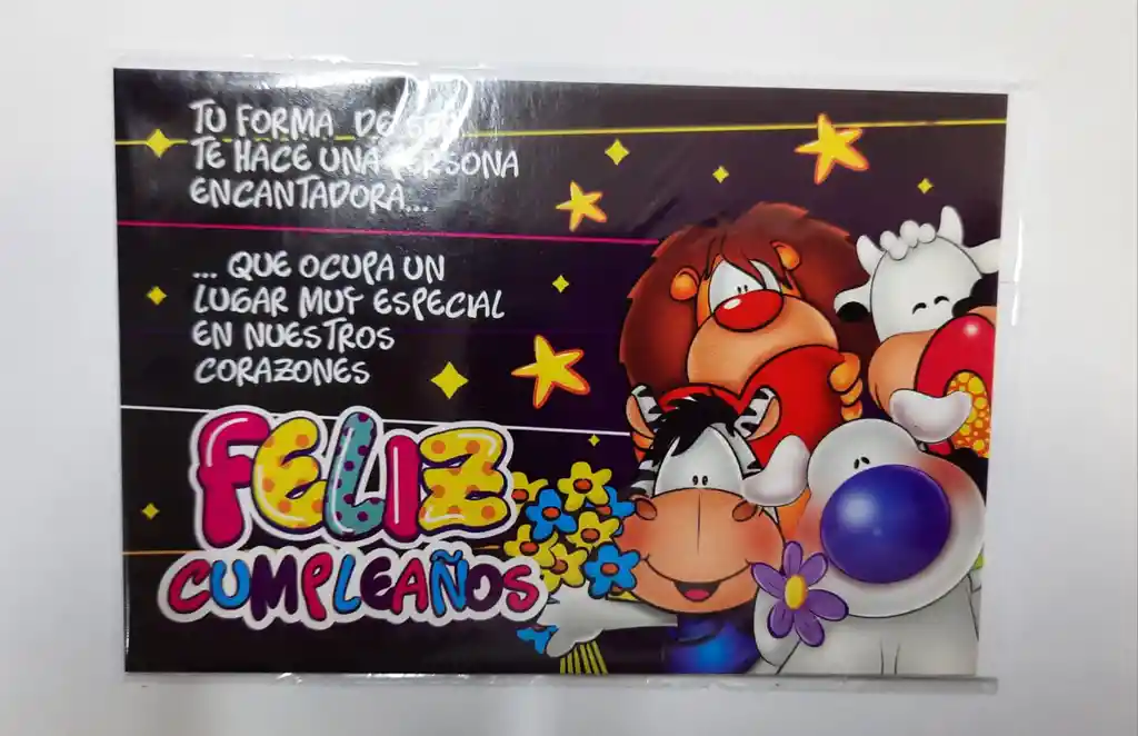 Tarjeta De Regalo Feliz Cumpleaños