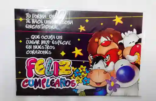 Tarjeta De Regalo Feliz Cumpleaños