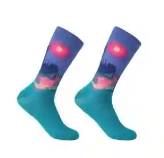 Regalo Calcetines Divertidos Animados House Of Parliament At Sunset Art Socks