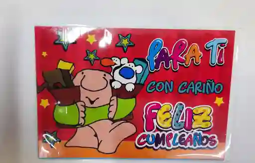Tarjeta De Regalo Feliz Cumpleaños