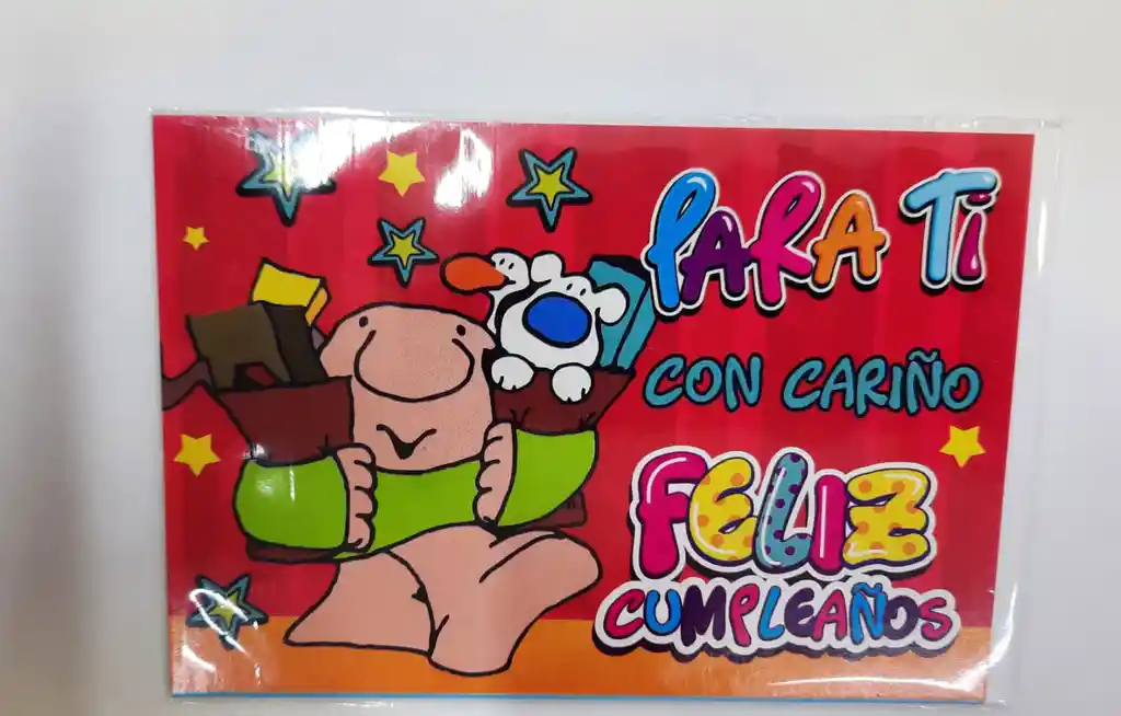 Tarjeta De Regalo Feliz Cumpleaños