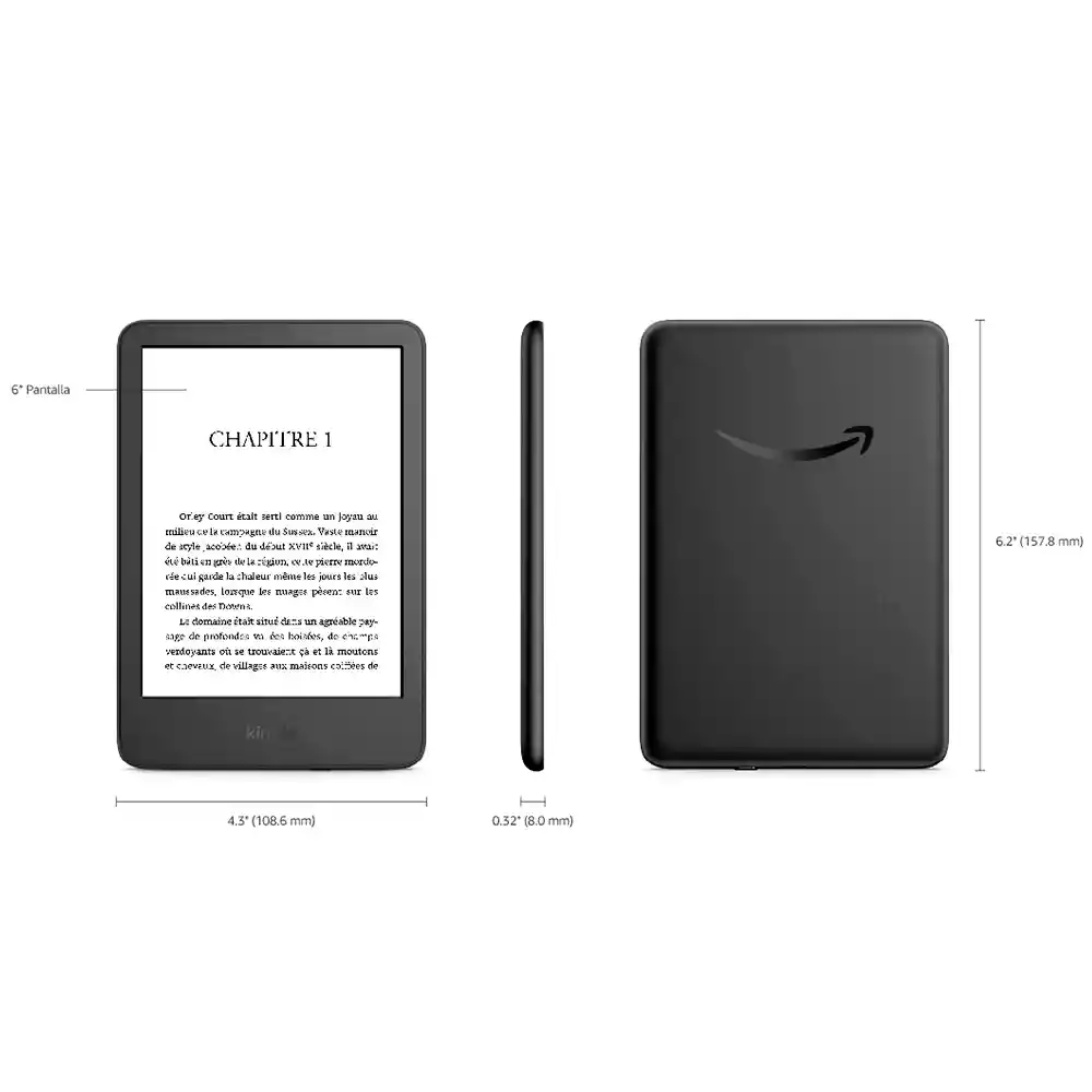 Lector Electrónico Amazon Kindle Basic 6" 16gb (11° Generación)