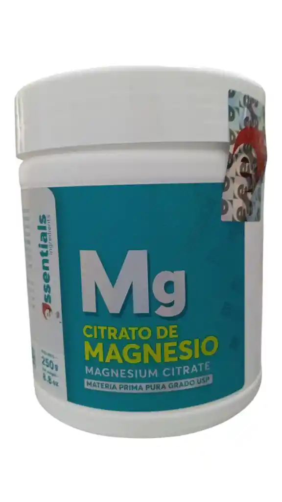 Citrato De Magnesio X 250 Gms Essentials