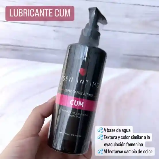 Lubricante Cum 250ml Sen Intimo