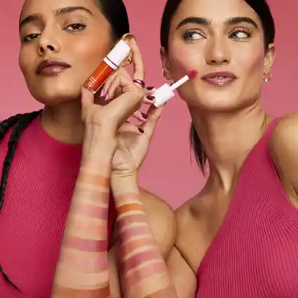 Rubor Líquido Elf Camo Liquid Blush 4ml Tono Coral Crush - Bright Coral