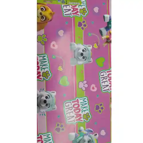 Papel Regalo Paw Patrol X3unid