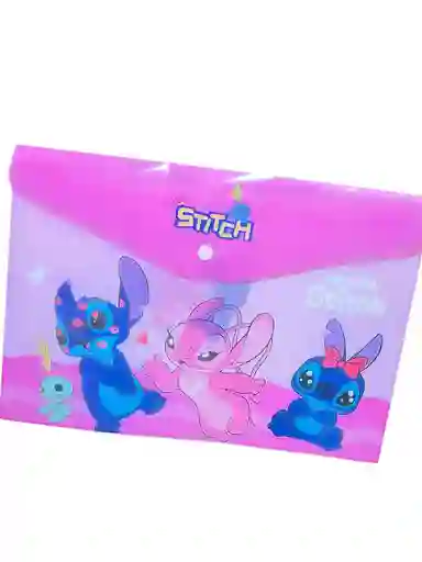 Carpeta De Stich Plastica Rosado