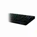 Teclado Gamer Vsg Quasar Mecanico Negro Tkl Rgb S/rojos C/controlador