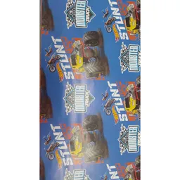 Papel Regalo Carro Monster X3unid