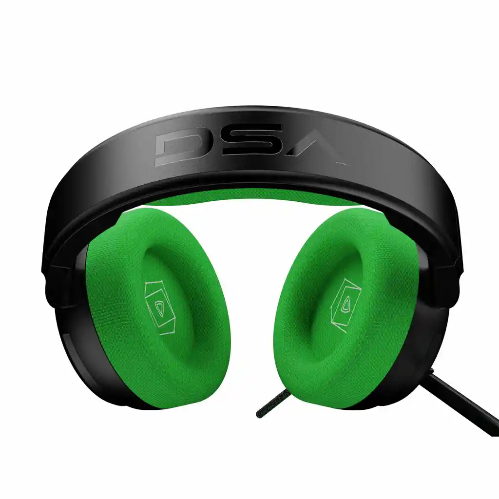 Diadema Gamer Vsg Pentagon Con Microfono C/controlador Verde