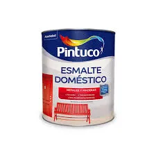Pintura Esmalte Caoba - 1/4 De Galon Pintuco
