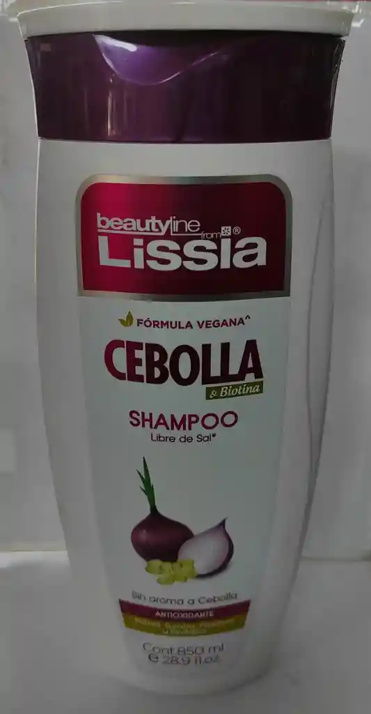 Shampoo Lissia Cebolla 850ml