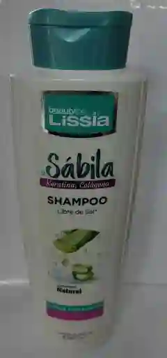 Shampoo Lissia Sabila Keratina, Colageno 850ml