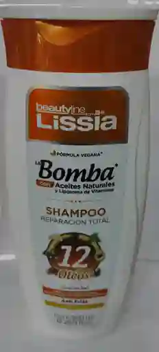 Shampoo Lissia La Bomba Aceites Naturales Y Liposoma 850ml