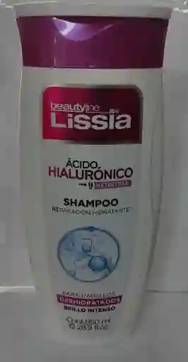 Shampoo Lissia Ácido Hialuronico Y Keratina 850ml