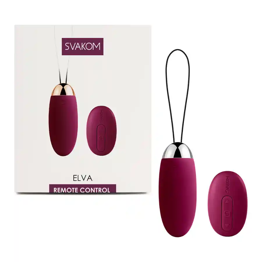 Huevo Vibrador Elva Morado Svakom