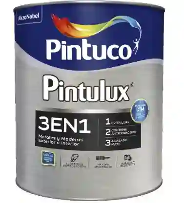 Esmalte Pintulux Blanco 3 En 1 Blanco