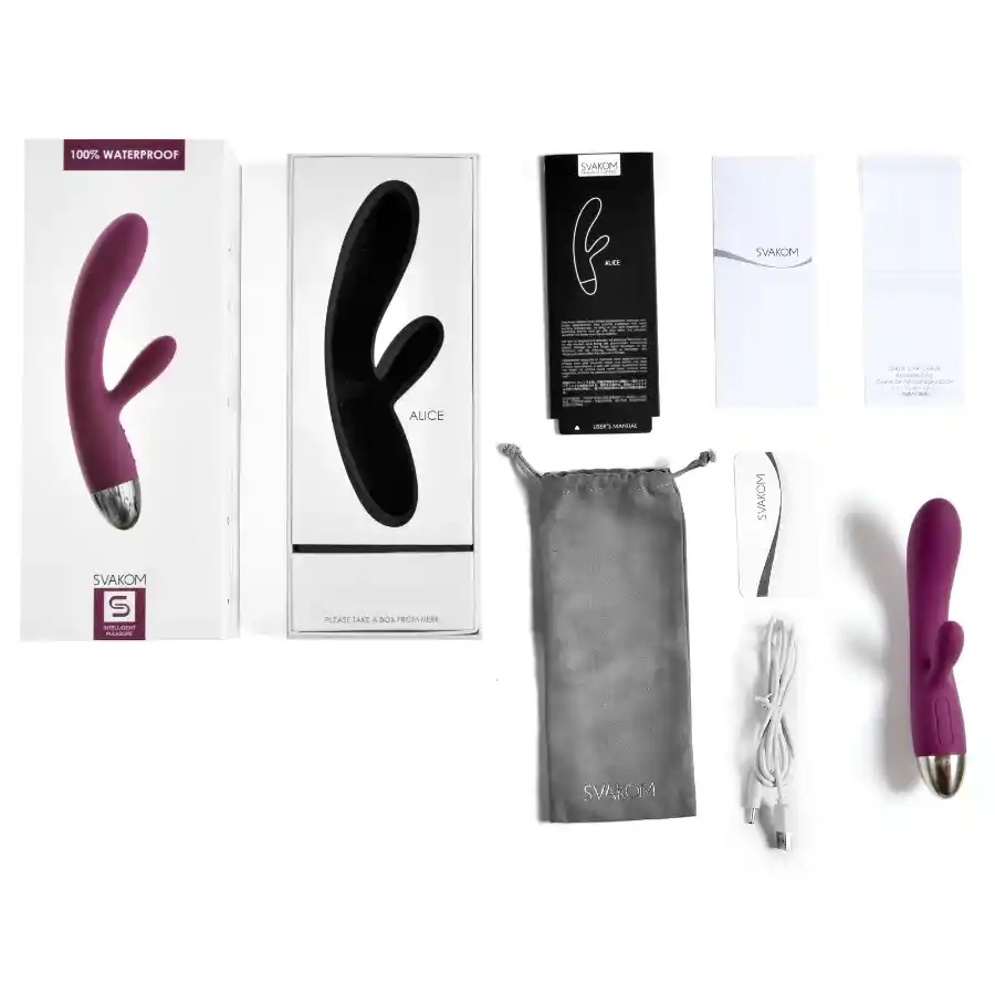 Vibrador Alice Morado Svakom