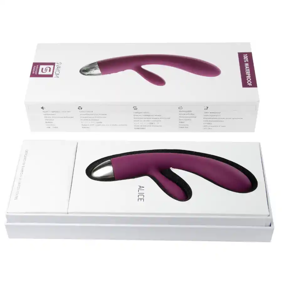 Vibrador Alice Morado Svakom