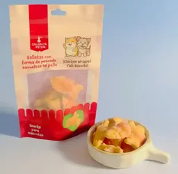 Galletas Con Forma De Pescado Envueltas En Pollo