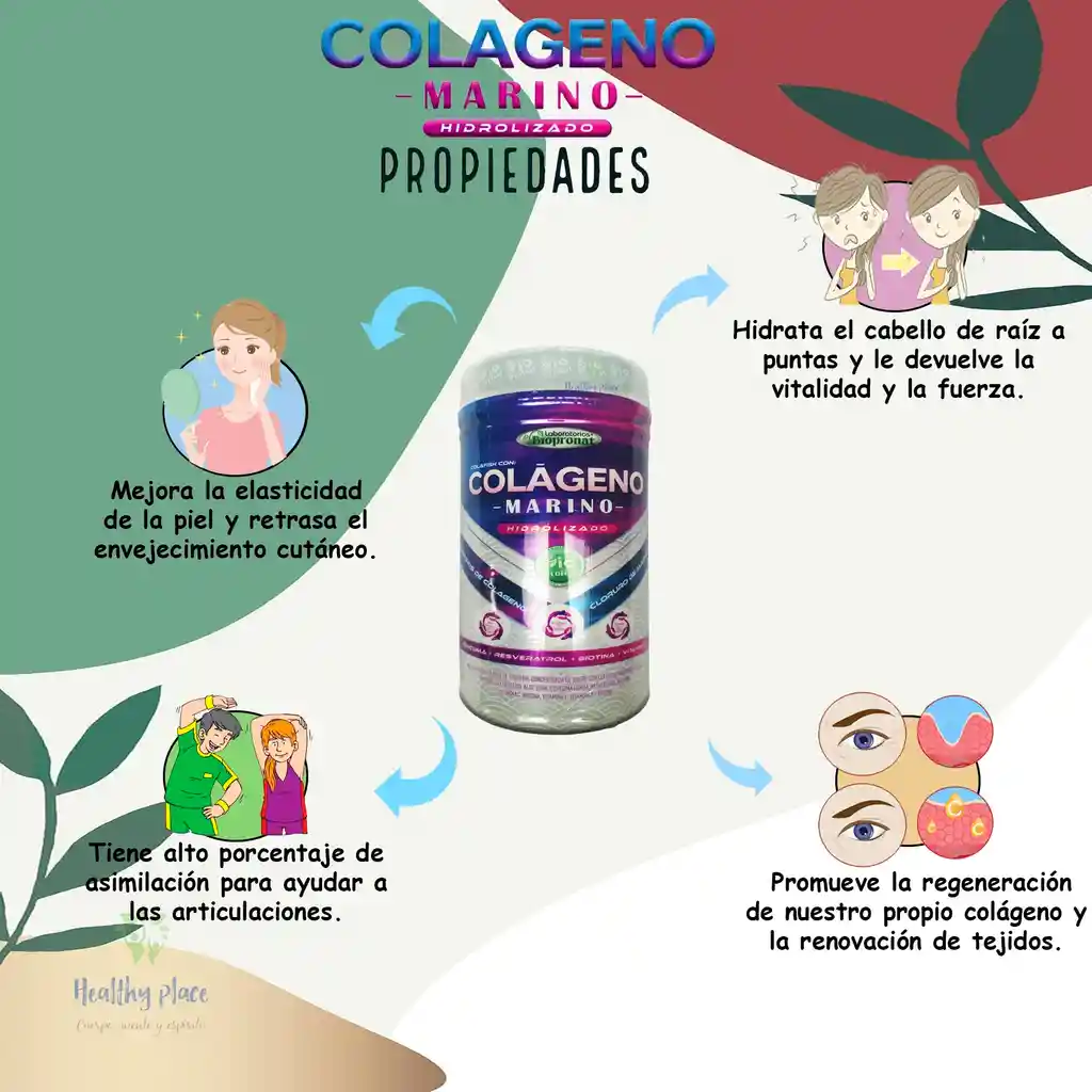 Colageno Marino Hidrolizado Biopronat Promo X3