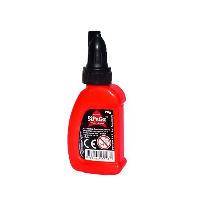 Pegante Liquido Blanco Sipega 20gr