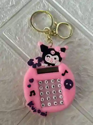 Llavero Kuromi Con Calculadora