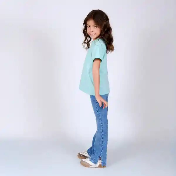 6 - 8 / Camiseta Colombia - Kids - Agua Marina