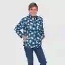 Xxs / Chaqueta Acolchada Estrellas - Azul