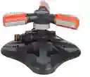 Aspersor Rociador De Riego 360 Rotacion Automatica De Jardin Gris Naranja